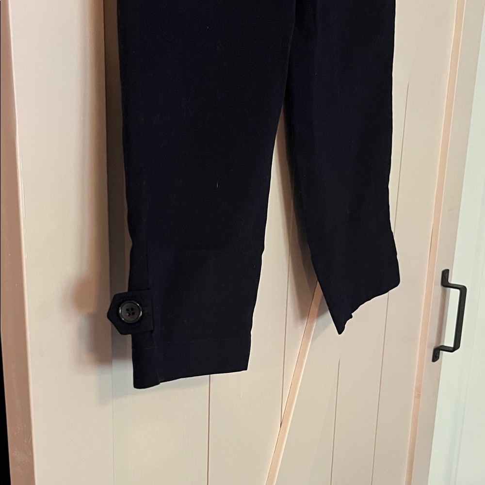 Talbots Black Skimmer Capri’s. NWT size 10P-perfect for summer!🖤 - Picture 3 of 9